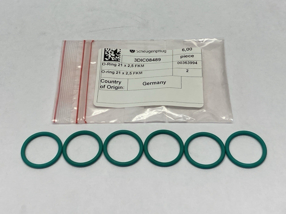Scheugenpflug 3DIC08489 O-Ring 21 x 2,5 FKM LOT OF 6