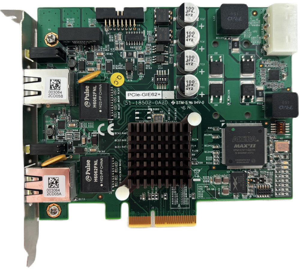 ADLINK PCIe-GIE62+ 2-CH Gigabit Ethernet PCIe Card