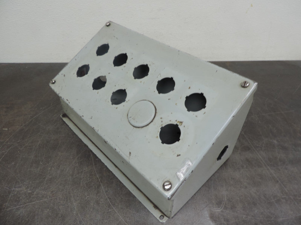 Hoffman Sloped Front 10 Push Button Enclosure  E-10PBA/SPL