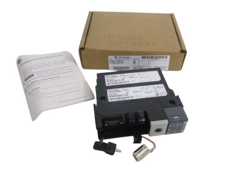 ALLEN BRADLEY 1756-L55M16 SER. A F/W 1.2 PROCESSOR UNIT  NSMP