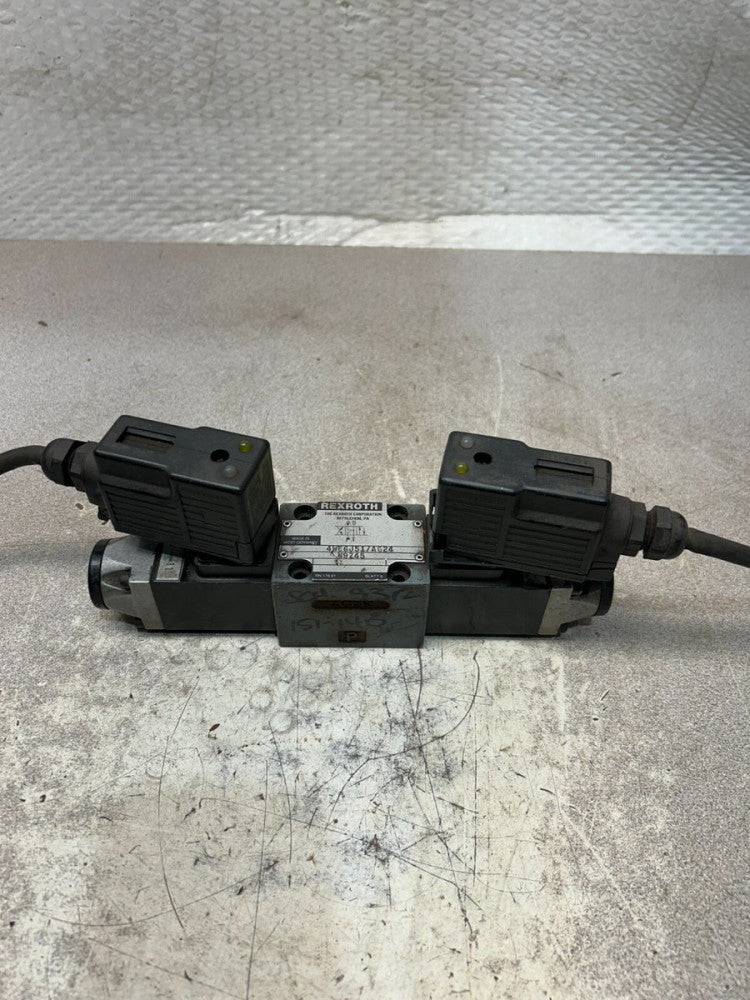 USED REXROTH SOLENOID DIRECTIONAL VALVE 4WE6J51/AG24