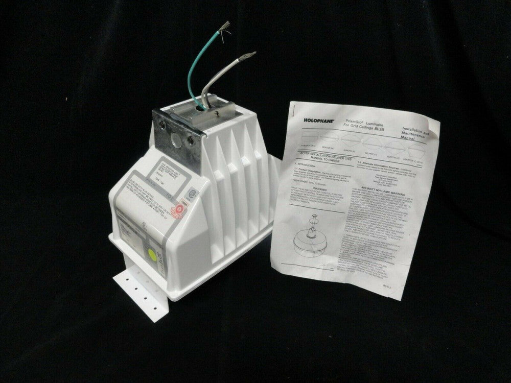 Holophane - Prismglo Ballast For Grid Ceilings - Model BL2B 400MH12 - New No Box