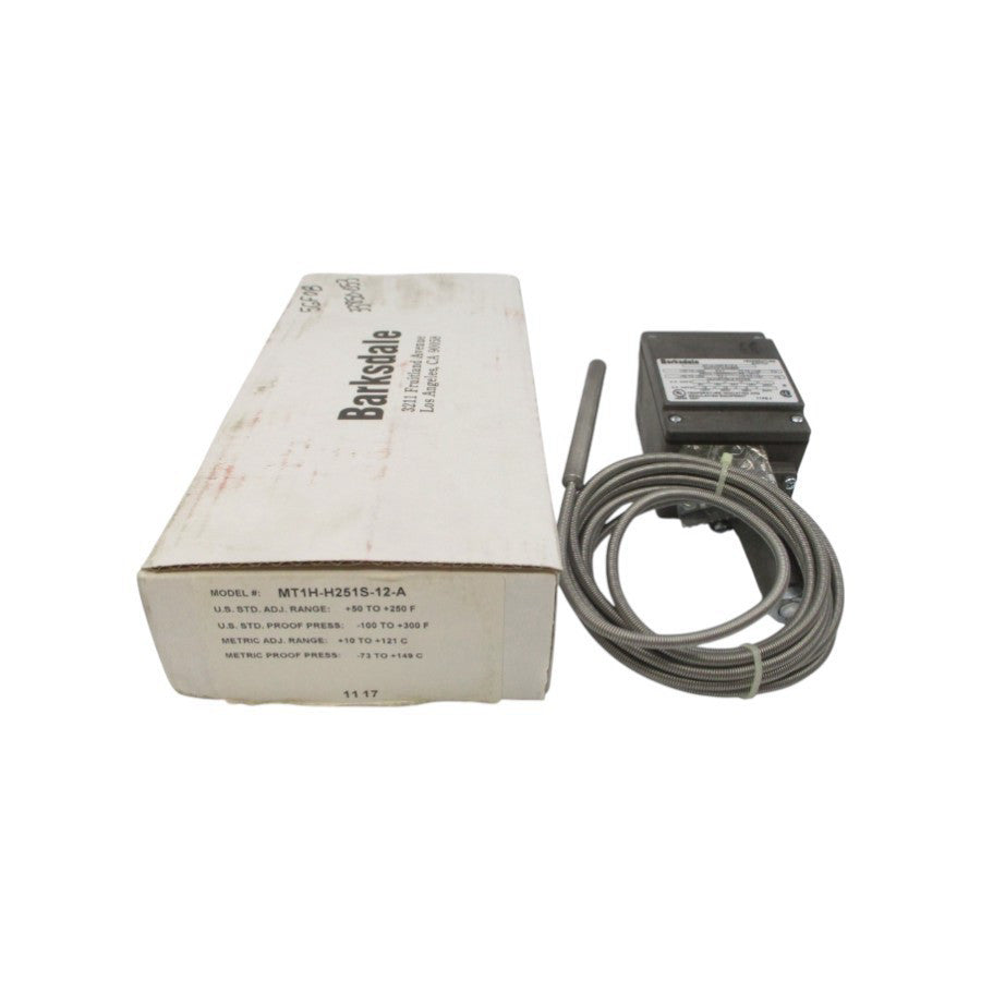 BARKSDALE MT1H-H251S-12-A 600VAC 10A 50-250'F NSMP