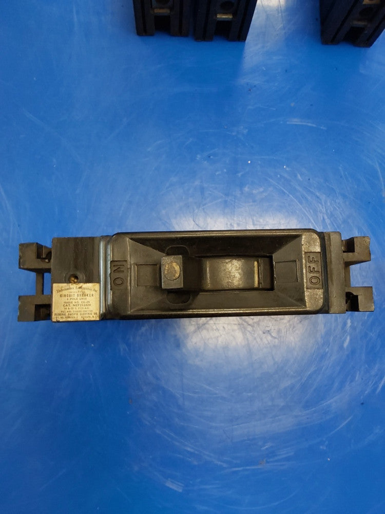Federal Pacific NEF 211020 Circuit Breaker 1 Pole