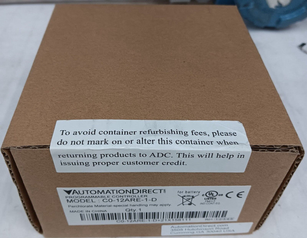 NEW SEALED AUTOMATION DIRECT C0-12ARE-1-D PROGRAMMABLE CONTROLLER