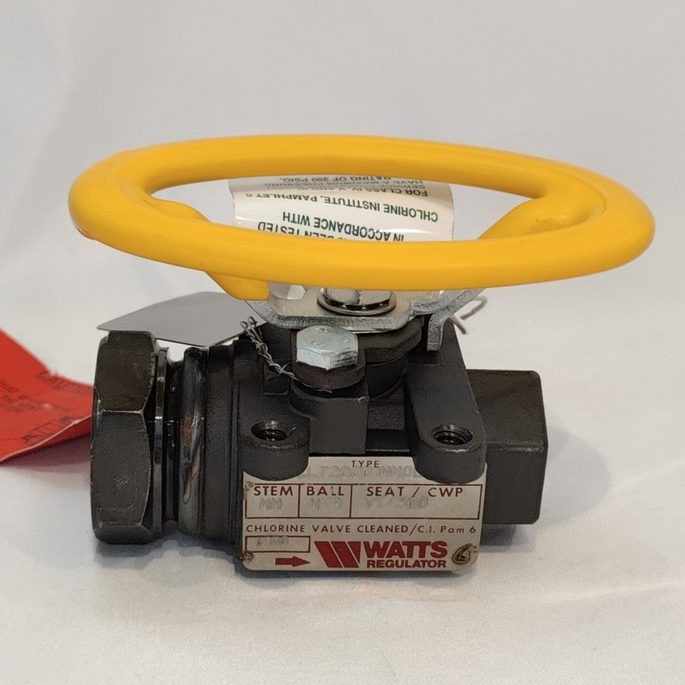 Watts Regulator 1/4" Carbon Steel Ball Valve CL 7200 VB 01 OL MM