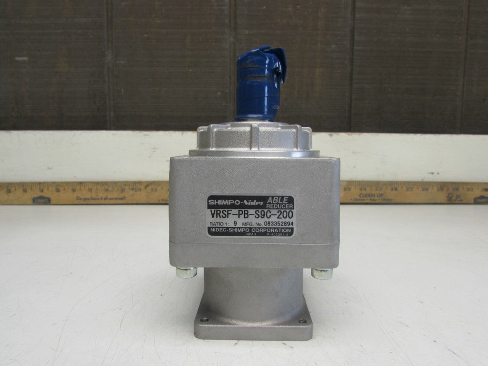 SHIMPO ABLE REDUCER VRSF-PB-S9C-200 1:9 RATIO NEW NOT IN THE BOX !! MAKE OFFER 