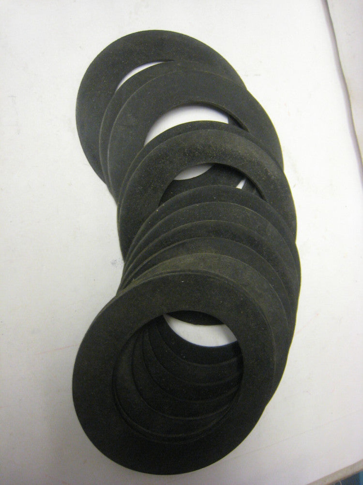 11 Bathroom Sink Pop-up Drain Assembly Flat Gaskets -Rubber Washers 1-13/16 ID 