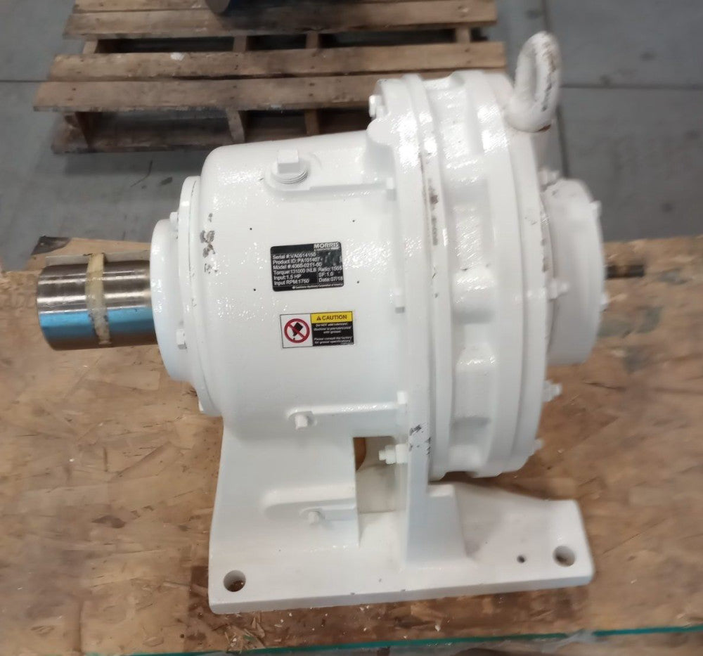 Sumitomo 4060-0211-00 Morris Gear Reducer 131000In-Lb 1750/1.16rpm Ratio 1505:1