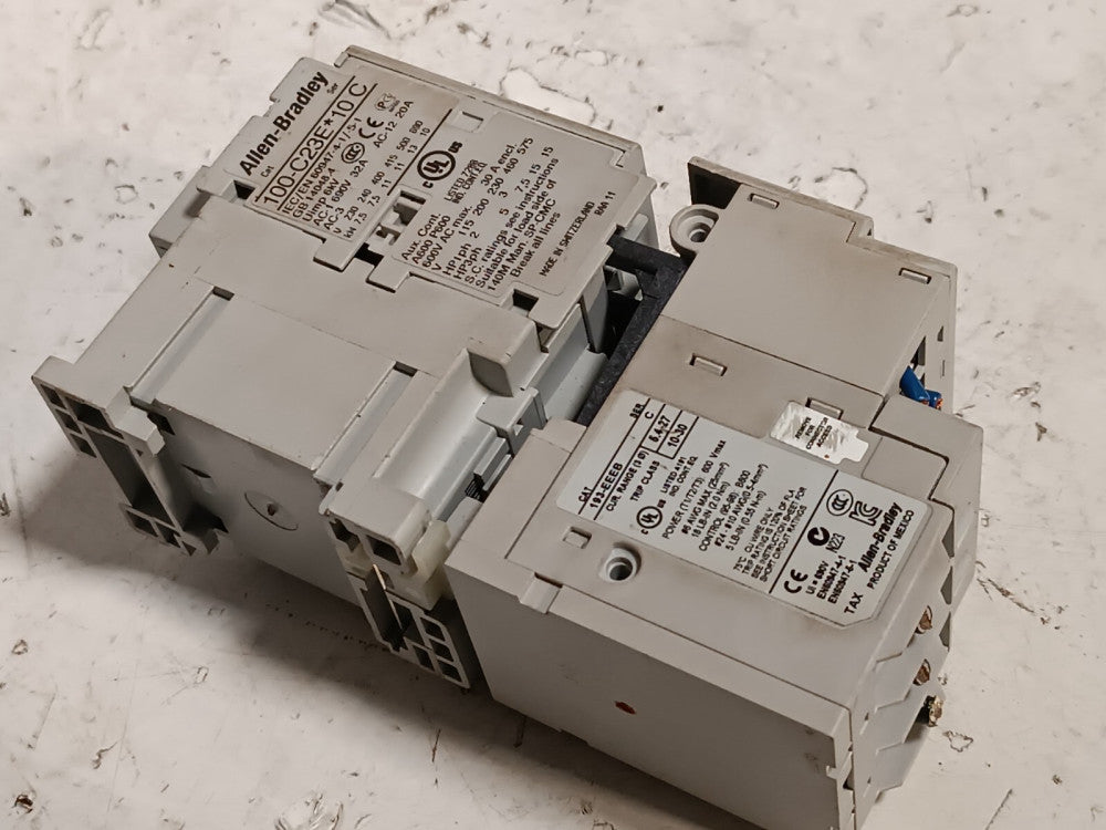 Allen-Bradley 100-C23E*10 Ser C Contactor with 193-EEEB Ser C Solid State Relay
