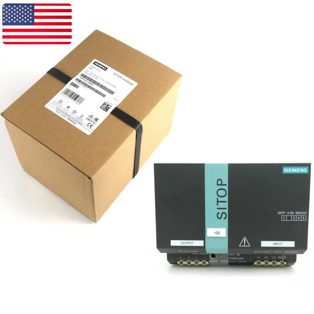 New Siemens 6EP1 436-3BA00 6EP1436-3BA00 Switching Power Supply 20A - US Stock