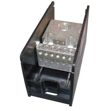 Mersen Mpdb69081 Pwr Dist Block,350A,1P,4Awg-500 Mcm,600V