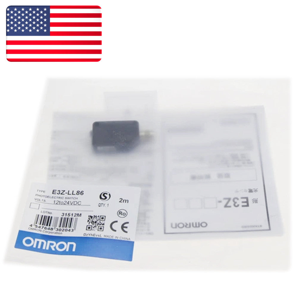 NEW Omron E3Z-LL86 12-24VDC Photoelectric Switch - US Stock