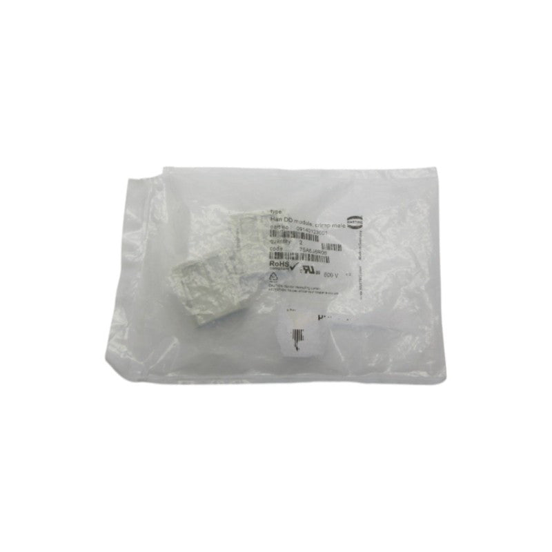 HARTING 09140123001 HAN DD  (PKG OF 2) NSMP