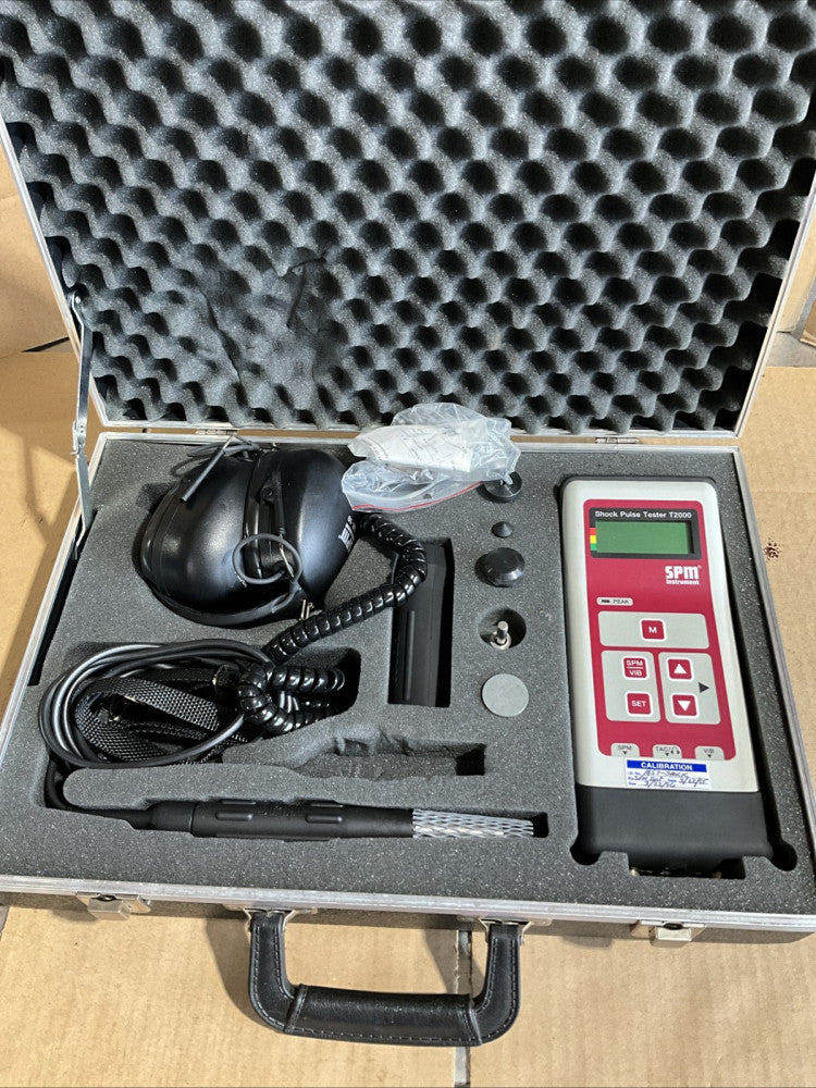 SPM T2000 SHOCK PULSE TESTER Instrument NOS