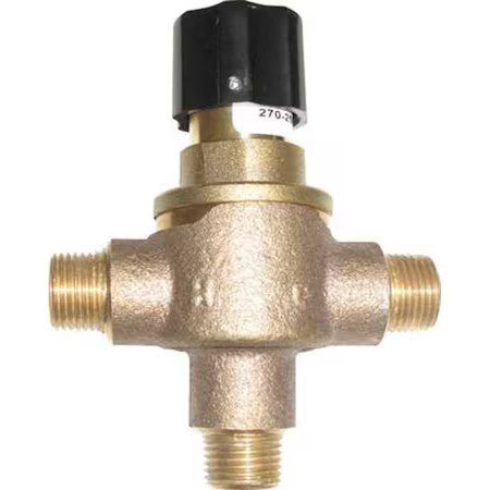 Leonard Valve 270-Lf Mixing Valve,Brass,0.5 To 8.5 Gpm