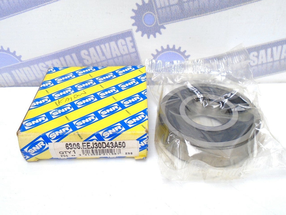 SNR - 6306 NR - SNR Sealed Deep Groove Bearing - 30 x 72 x 19mm (NEW IN BOX)