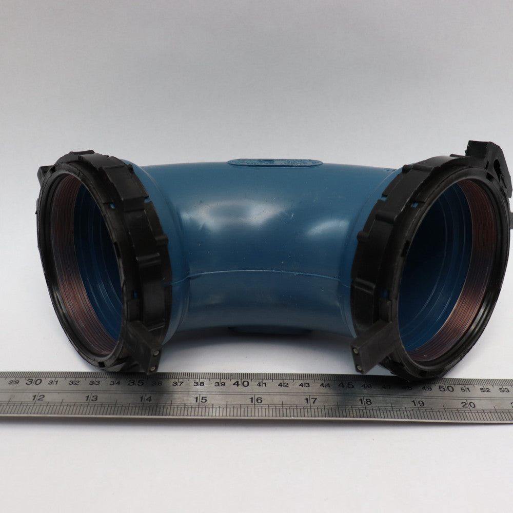 Georg Fischer Ppfr Elbow Blue 3" F1412 6278