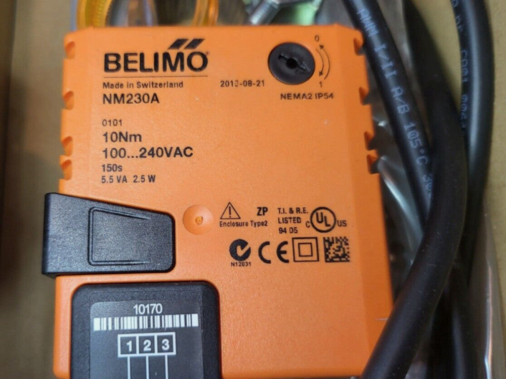 One BrandNew BELIMO NM230A NM230A-SR NM230A-S Electric Damper Actuator 230V 10Nm