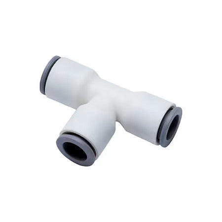 Parker 6304 04 00Wp2 Fractional Plastic Push-To-Connect Fitting, Polymer, White