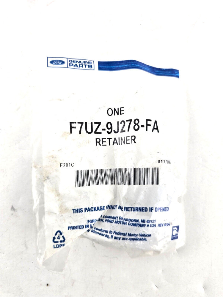 1pc Genuine Ford Fuel Line Safety Clip Retainer OEM F7UZ-9J278-FA