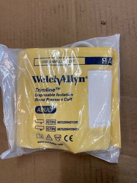 39210 Welch Allyn Cuff TL Iso, Soft, Adult, 2Tube, BV And Gauge (NEW)