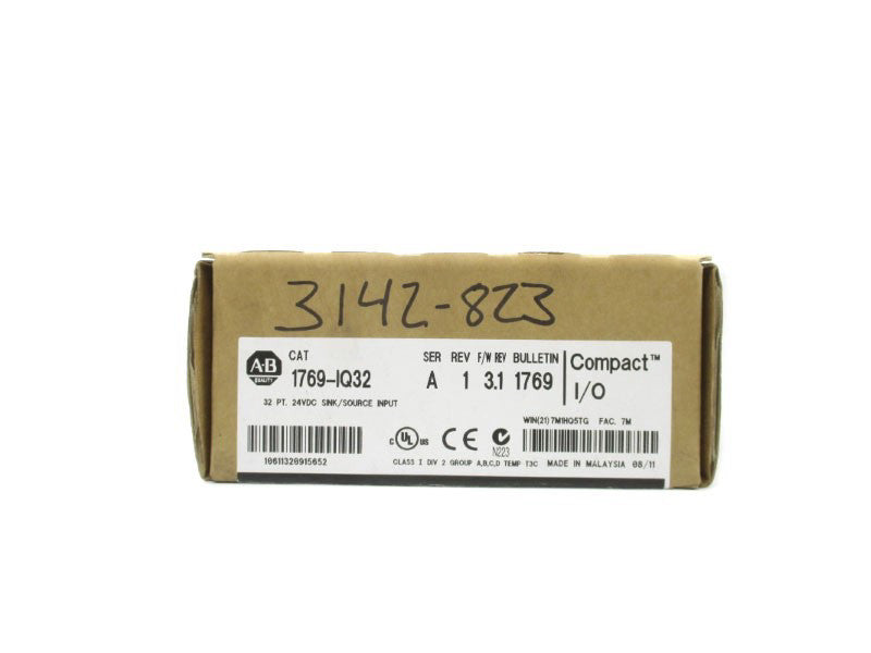 ALLEN BRADLEY 1769-IQ32 SER. A F/W3.1 DATE: 2011 24VDC NSFS