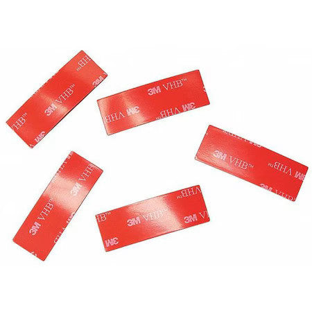 3M 4905 3M 4905 Vhb Tape 1" X 3", Clear, 20 Mil, 100Pk