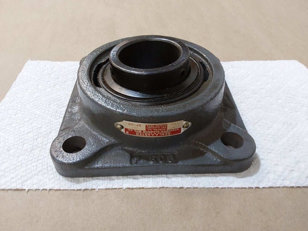 SEALMASTER SF-28  1 3/4" Shaft Flange Mount Bearing 