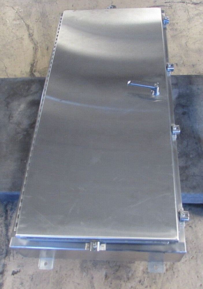 EMF 50X20X6 STAINLESS STEEL ENCLOSURE, NEW NO BOX!! MAKE OFFER!!