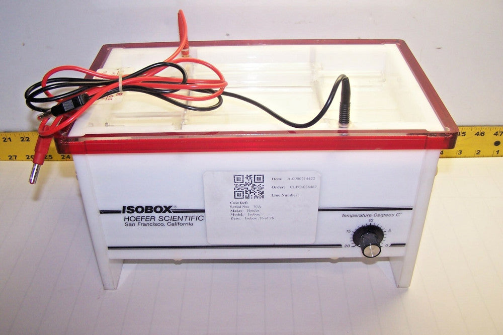 HOEFER SCIENTIFIC INSTRUMENTS ISOBOX ISOELECTRIC FOCUSING FLATBED  HE950