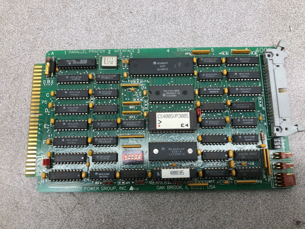 USED COMPUTER POWER GROUP  PARALLEL PRINTER INTERFACE STD4000
