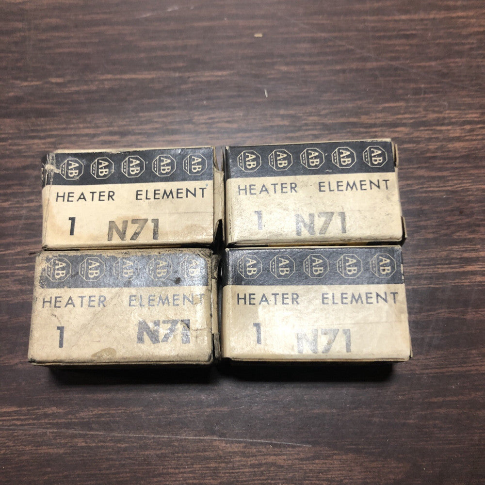 ALLEN BRADLEY N71, Overload Heater Element *LOT Of 4*