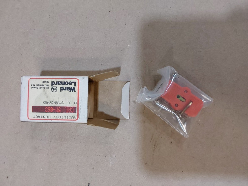 (New Orginal Packaging) Ward Leonard 5M-063 NO Auxiliary Contact Assembly 