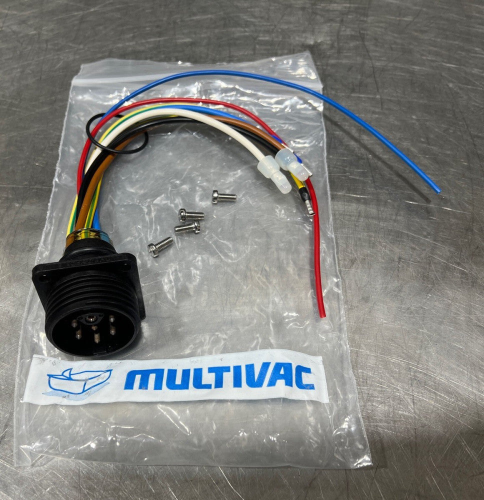 231307 Nos No Box; Multivac 11686016200 Socket Connector; 6-Pin; 2.5mm