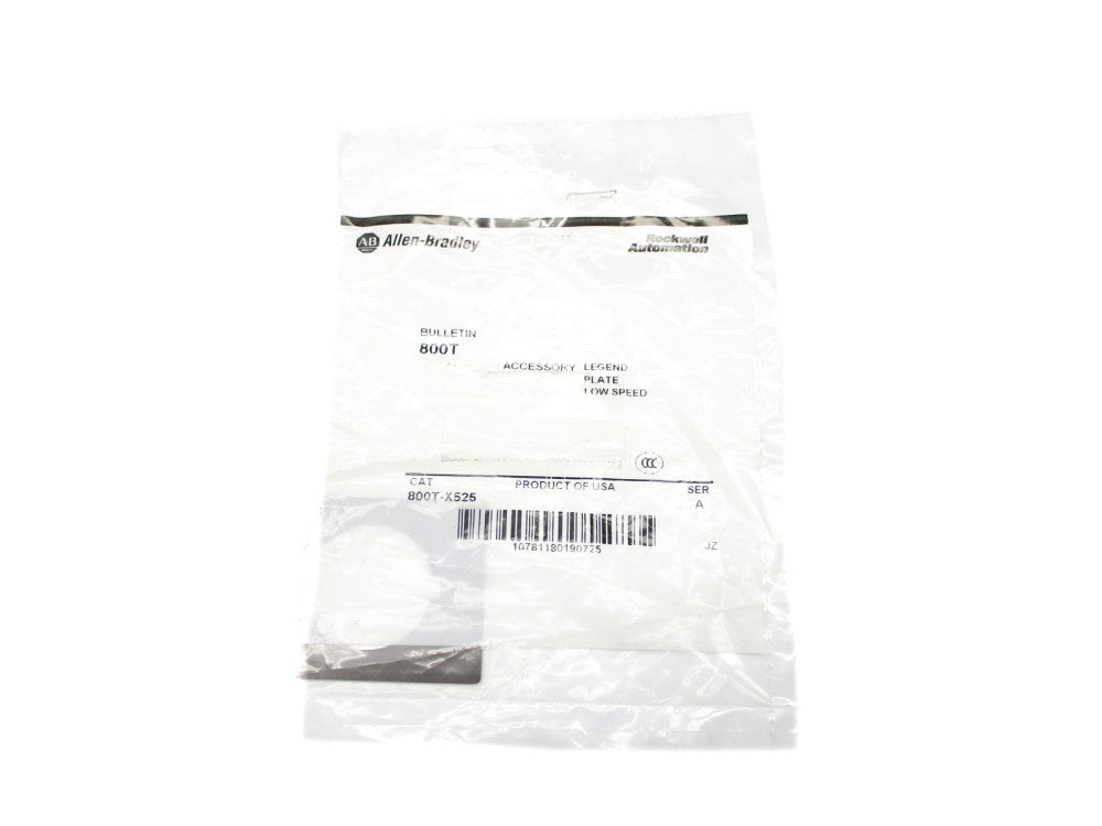 ALLEN BRADLEY 800T-X525 SER. A NSMP