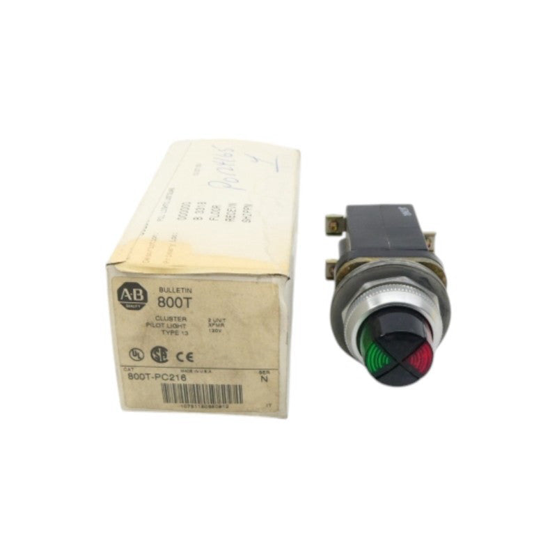 ALLEN BRADLEY 800T-PC216 SER. N 120VAC (WH) NSMP