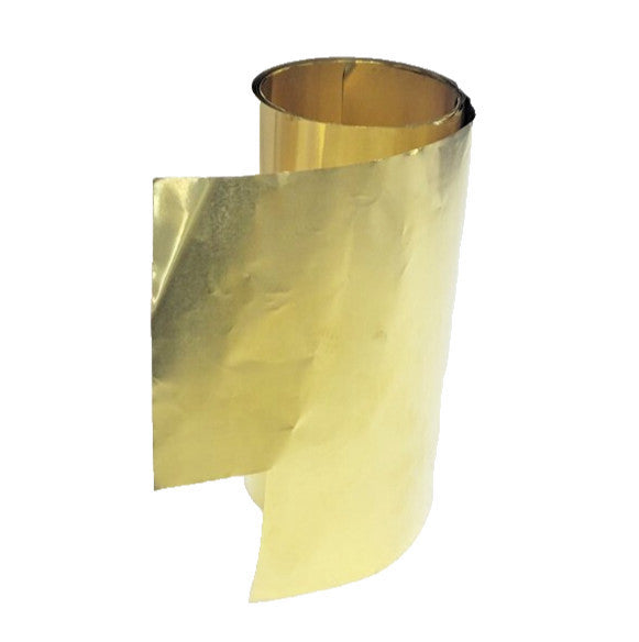 PRECISION BRAND 17135 BRASS SHIM .001 6" X 100" *USED* COLD ROLLED HALF HARD