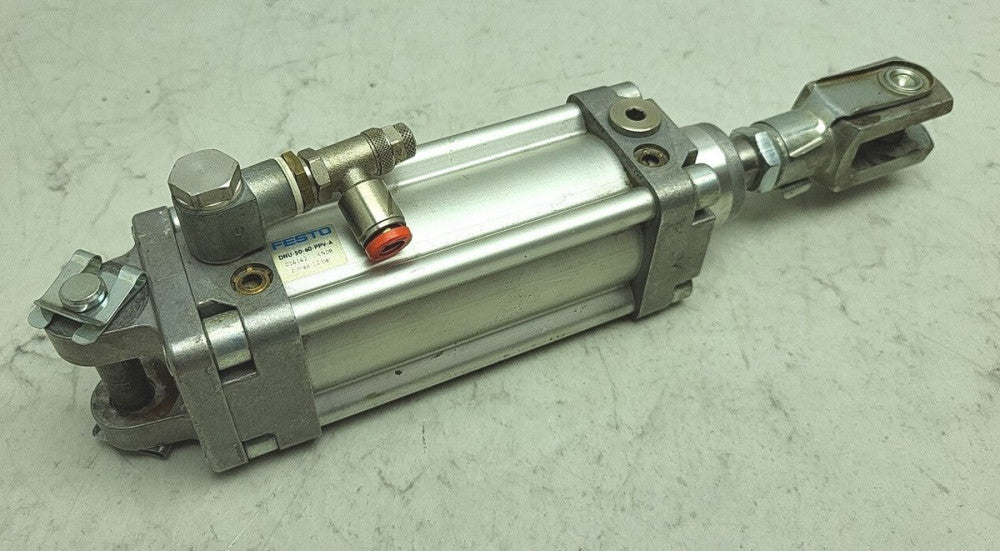 Festo DNU-50-60-PPV-A Pneumatic Cylinder 50mm Bore 60mm Stroke 12Bar 014142