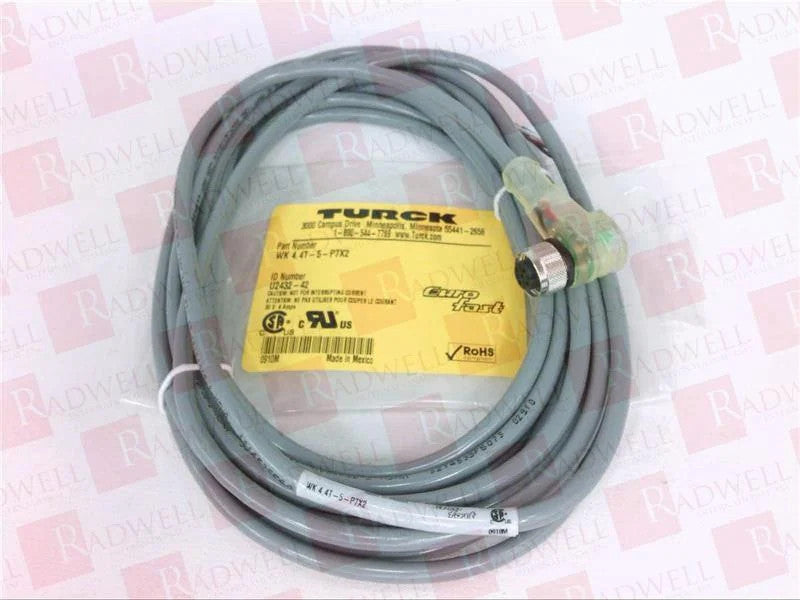 TURCK WK 4.4T-5-P7X2 / WK44T5P7X2 (BRAND NEW)