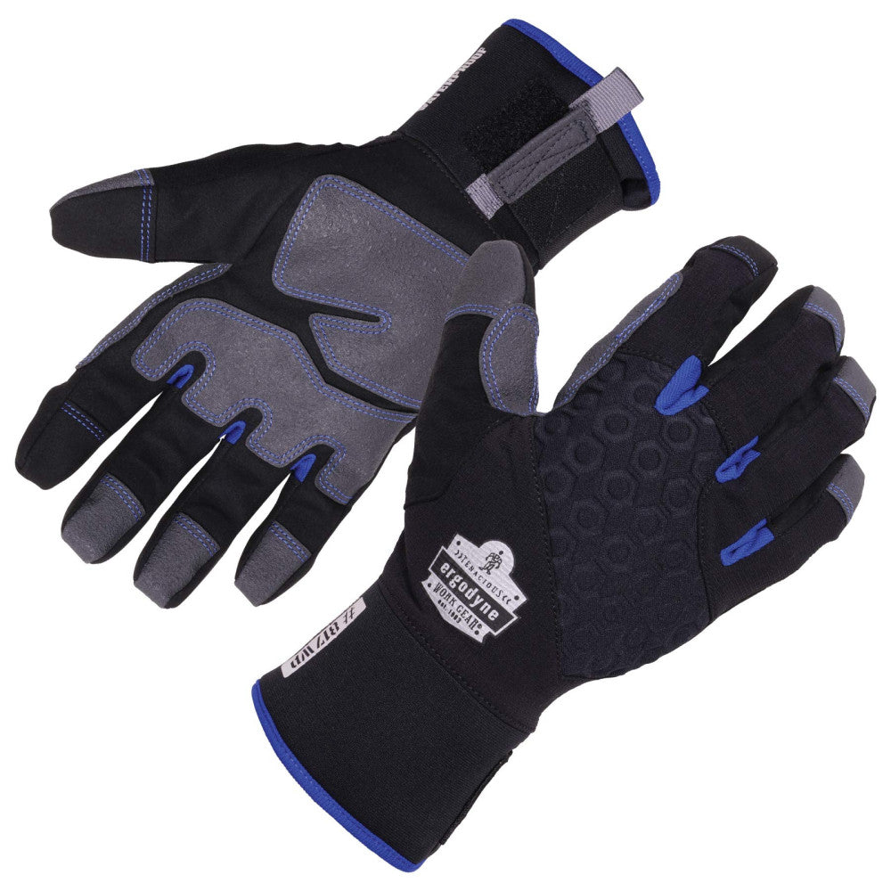 Ergodyne ProFlex 817WP Waterproof Work Gloves, Thermal Insulated, Touchscreen,