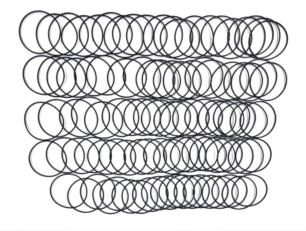 UNBRANDED O-RING 70 BUNA 2-1/4" ID SIZE 035 [LOT OF 99] NOS