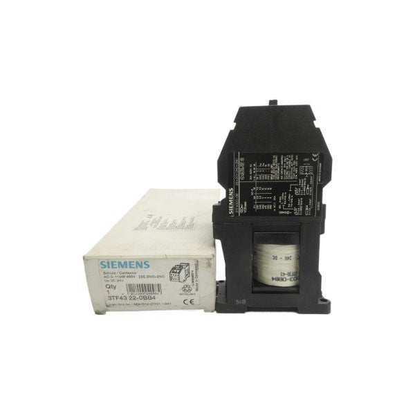 SIEMENS 3TF4322-0BB4 24VDC NSMP