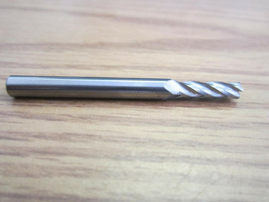 5/32" x 9/16" x 3/16" x 2" Solid Carbide 4 Flute RH Square Endmill NEW