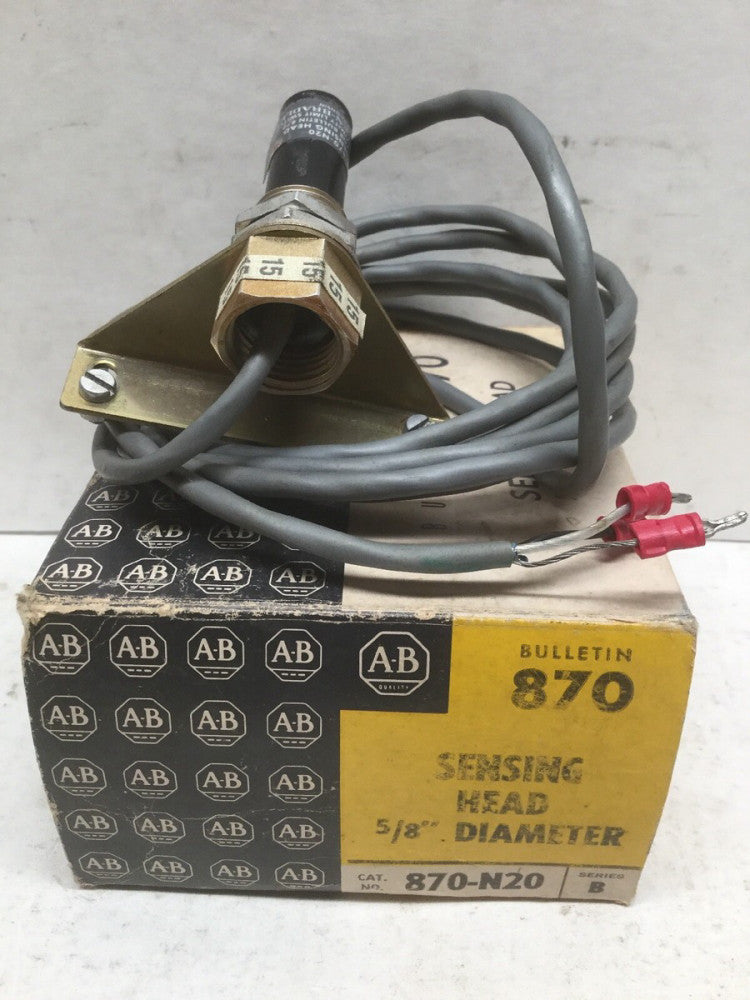 Allen Bradley 870-N20 Sensing Head 5/8” Diameter Series B
