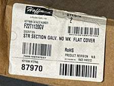 Hoffman F22T1120GV Straight Section Wireway 120" Length Lot of 2