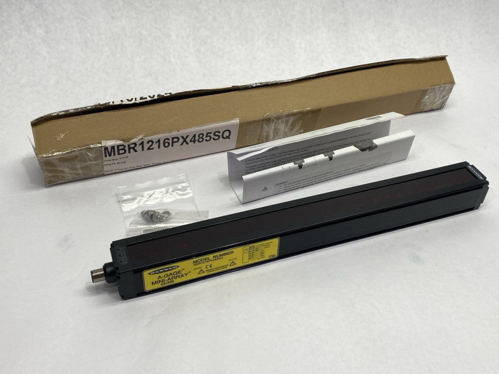 Banner MBR1216PX485SQ Mini-Array Light Curtain Receiver 811116
