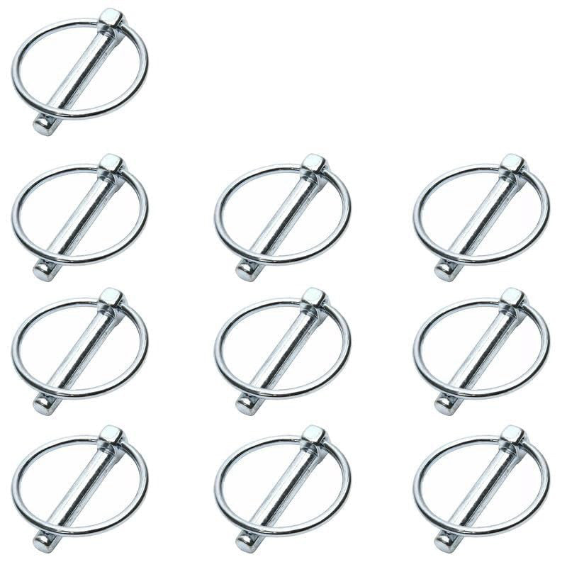 10 PCS 4.5mm x 36mm Linch Pins Cotter Pin Lock Retaining Pins for Trailers
