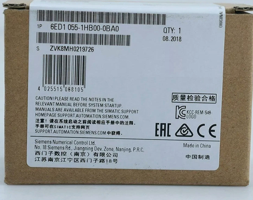 New Siemens 6ED1055-1HB00-0BA0 6ED1 055-1HB00-0BA0