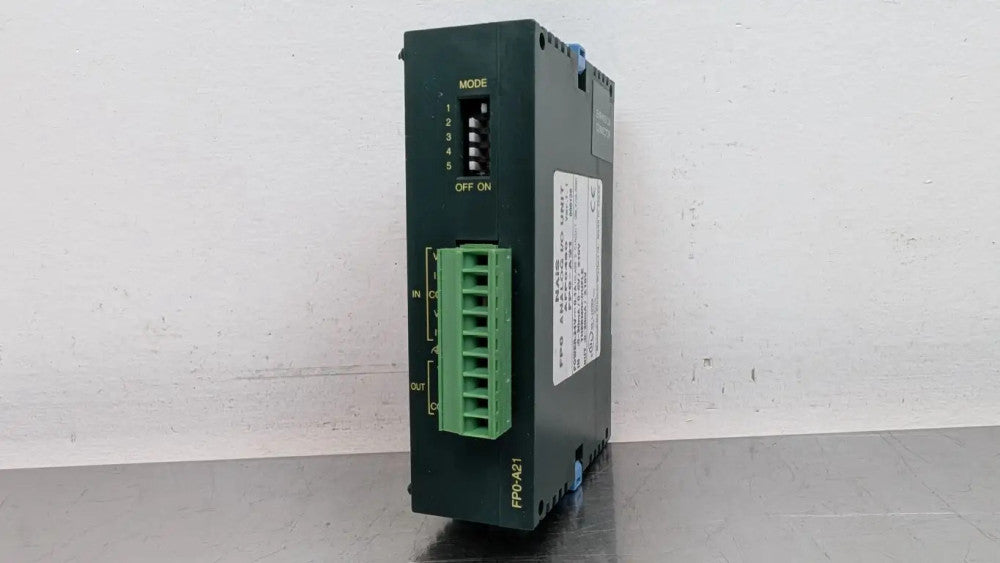 NAiS FP0-A21 Analog I/O Unit AFP0480 Ver 1.1 24VDC 0.1A